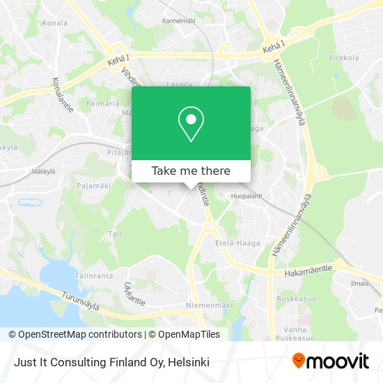 Just It Consulting Finland Oy map
