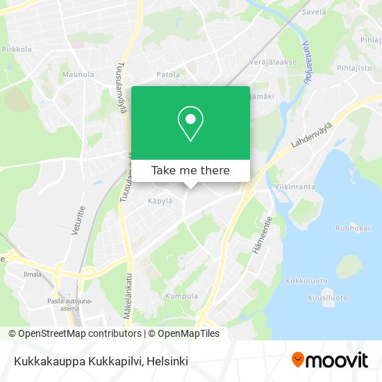 Kukkakauppa Kukkapilvi map