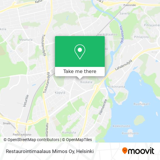 Restaurointimaalaus Mimos Oy map