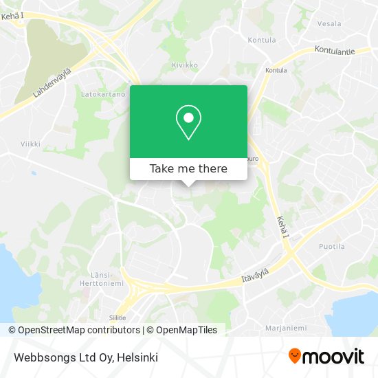 Webbsongs Ltd Oy map