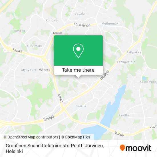 Graafinen Suunnittelutoimisto Pentti Järvinen map