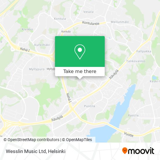 Wesslin Music Ltd map