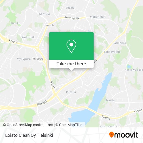 Loisto Clean Oy map