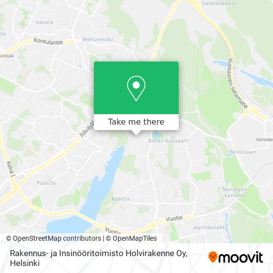 Rakennus- ja Insinööritoimisto Holvirakenne Oy map