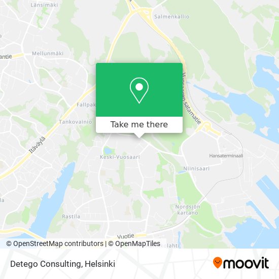 Detego Consulting map