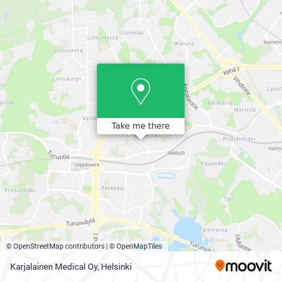 Karjalainen Medical Oy map