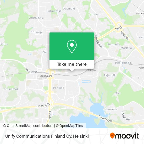 Unify Communications Finland Oy map