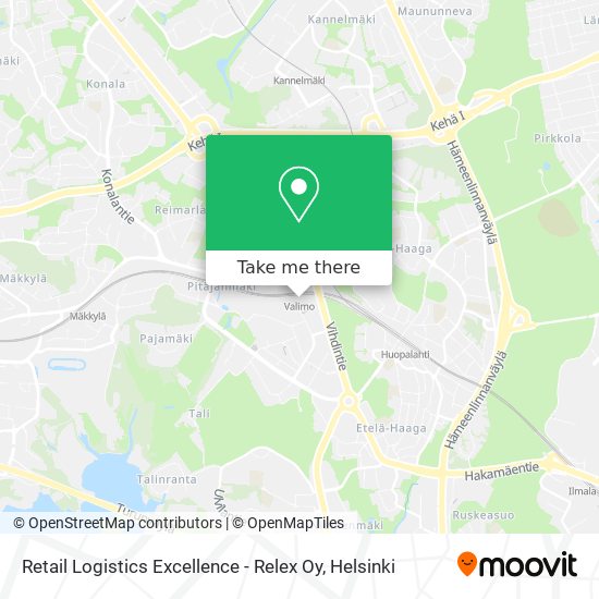 Retail Logistics Excellence - Relex Oy map