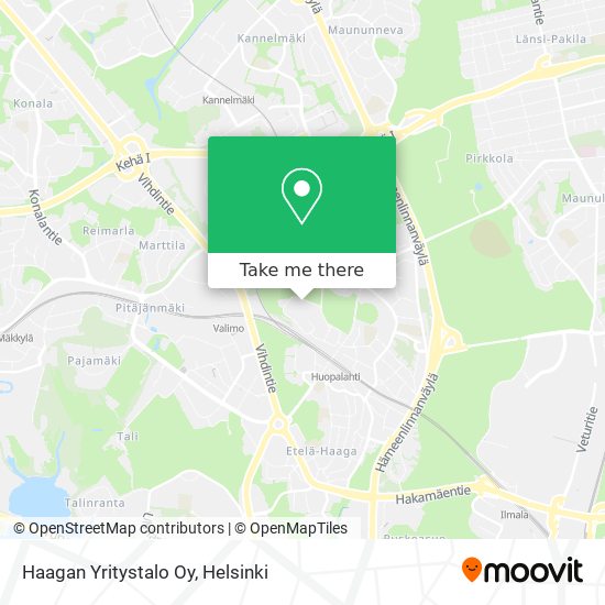 Haagan Yritystalo Oy map