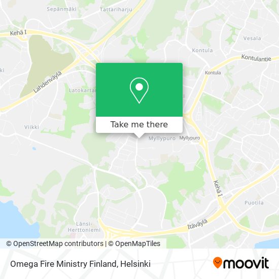 Omega Fire Ministry Finland map