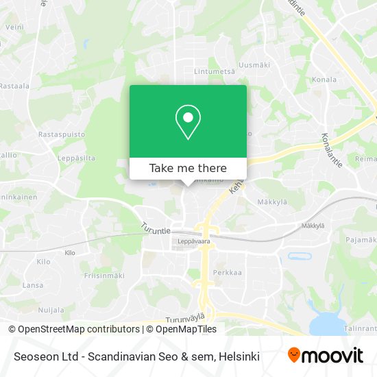 Seoseon Ltd - Scandinavian Seo & sem map