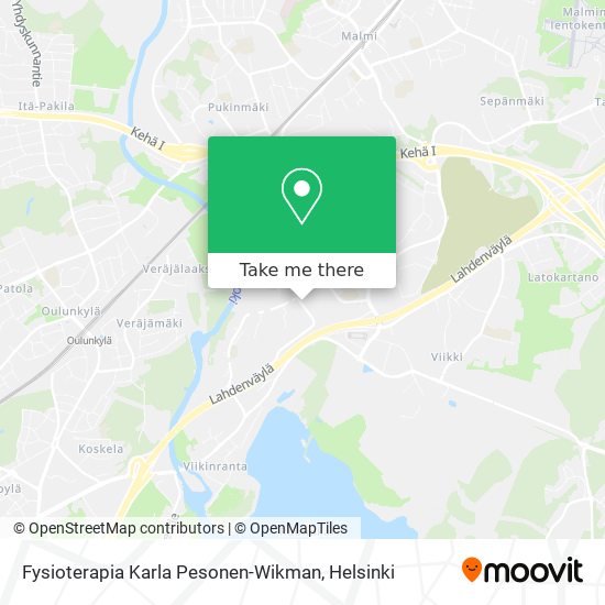Fysioterapia Karla Pesonen-Wikman map