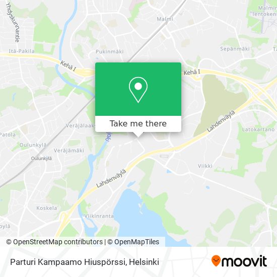 Parturi Kampaamo Hiuspörssi map