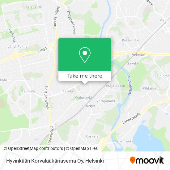 Hyvinkään Korvalääkäriasema Oy map