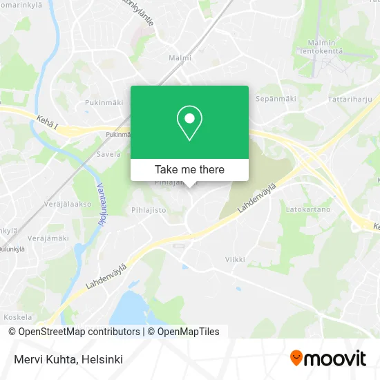 Mervi Kuhta map