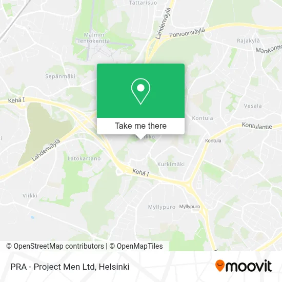 PRA - Project Men Ltd map