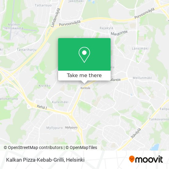 Kalkan Pizza-Kebab-Grilli map