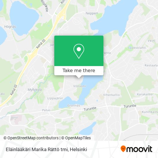 Eläinlääkäri Marika Rättö tmi map