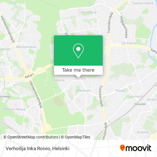 Verhoilija Inka Roivio map