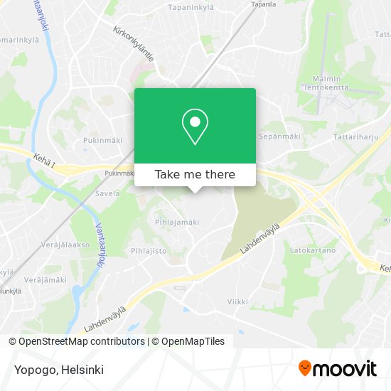 Yopogo map