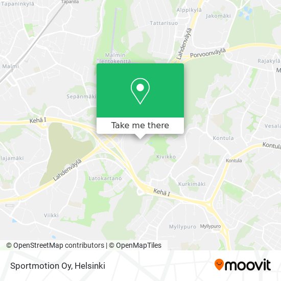 Sportmotion Oy map