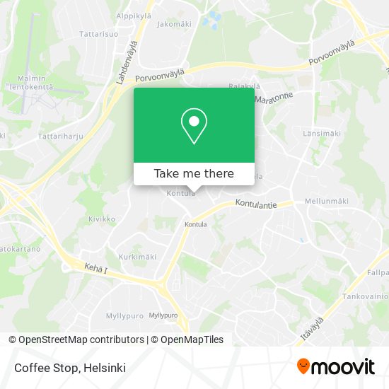 Coffee Stop map