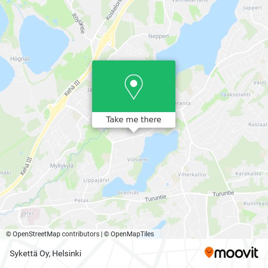 Sykettä Oy map