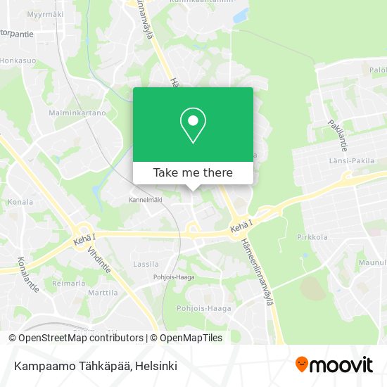 Kampaamo Tähkäpää map