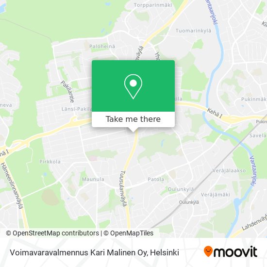 Voimavaravalmennus Kari Malinen Oy map