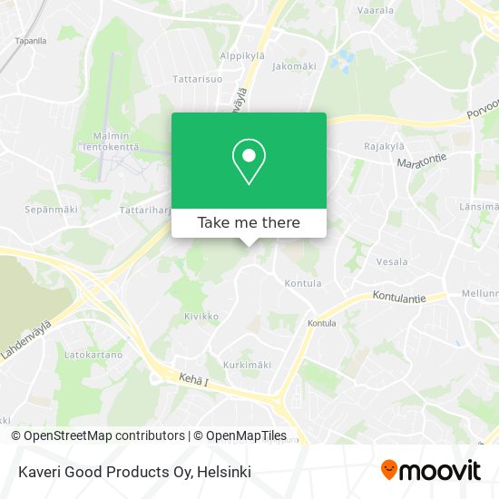 Kaveri Good Products Oy map