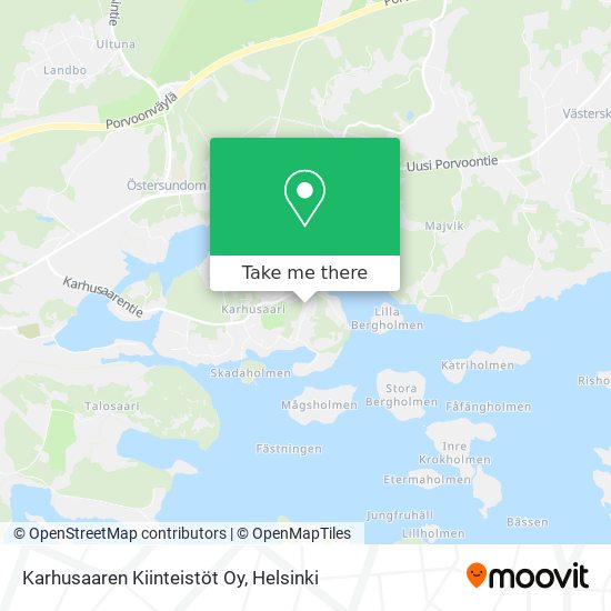 Karhusaaren Kiinteistöt Oy map