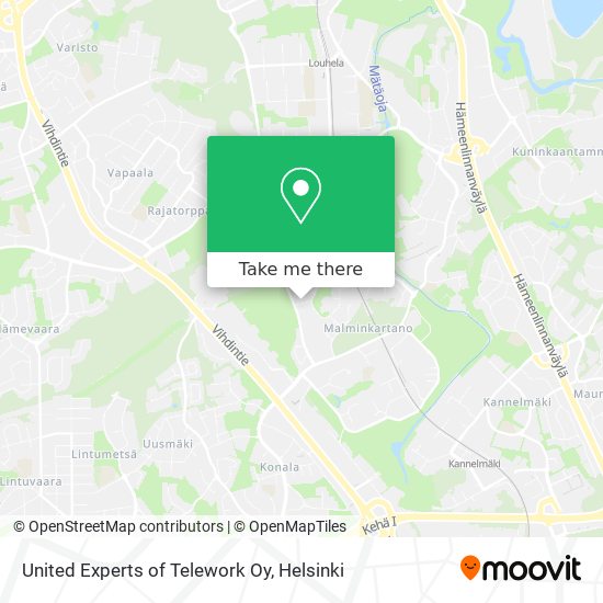 United Experts of Telework Oy map