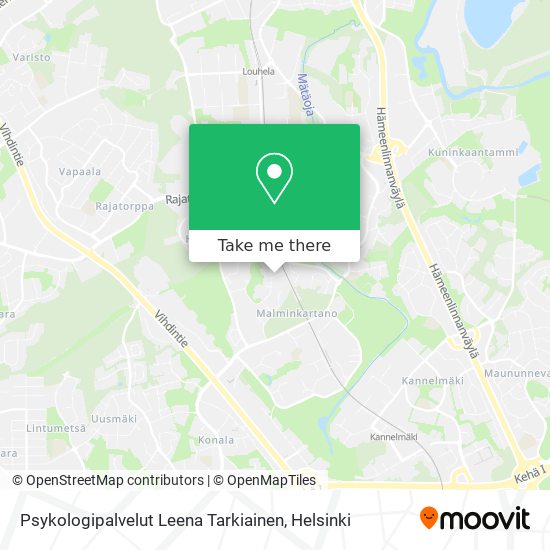 Psykologipalvelut Leena Tarkiainen map