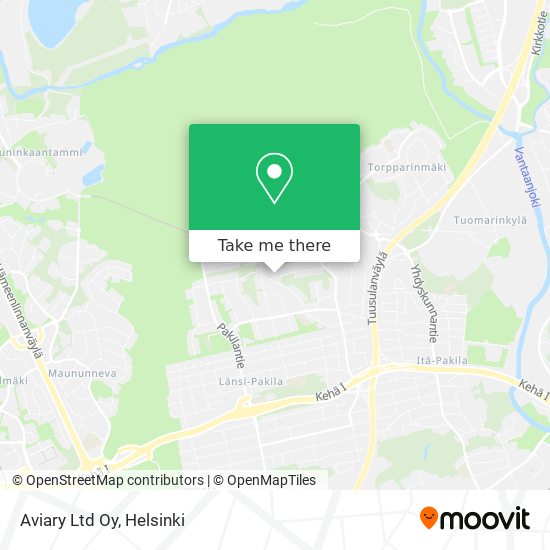 Aviary Ltd Oy map