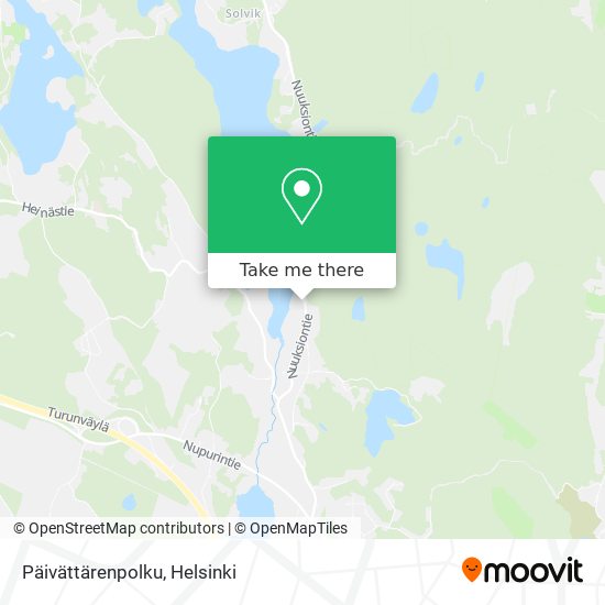 Päivättärenpolku map