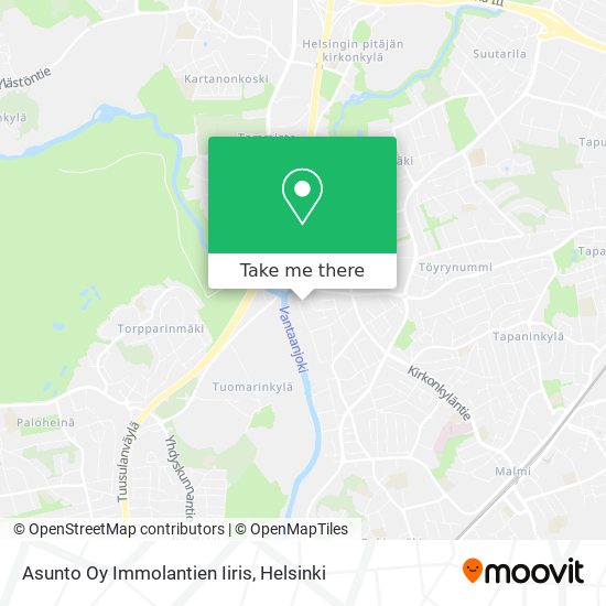 Asunto Oy Immolantien Iiris map