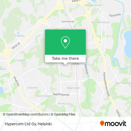 Hypercom Ltd Oy map