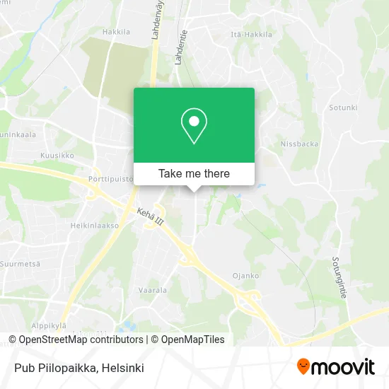 Pub Piilopaikka map