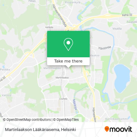 Martinlaakson Lääkäriasema map
