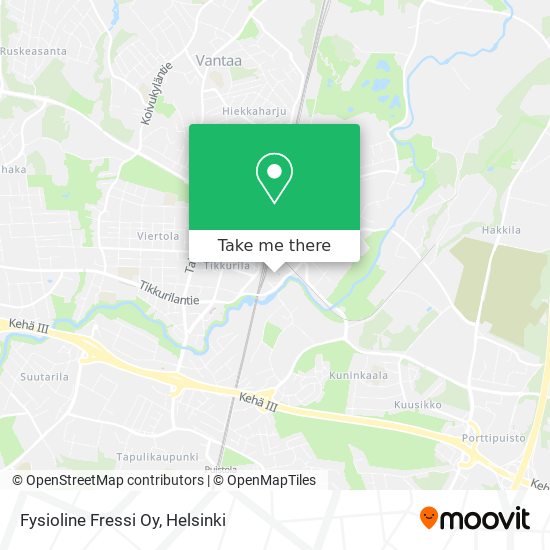Fysioline Fressi Oy map