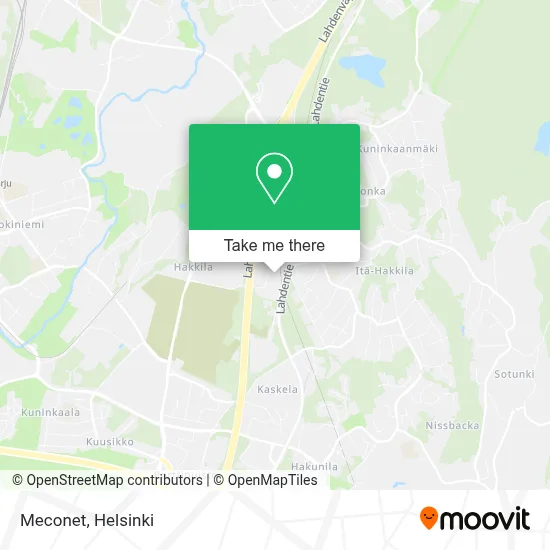 Meconet map