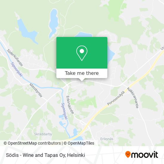 Södis - Wine and Tapas Oy map