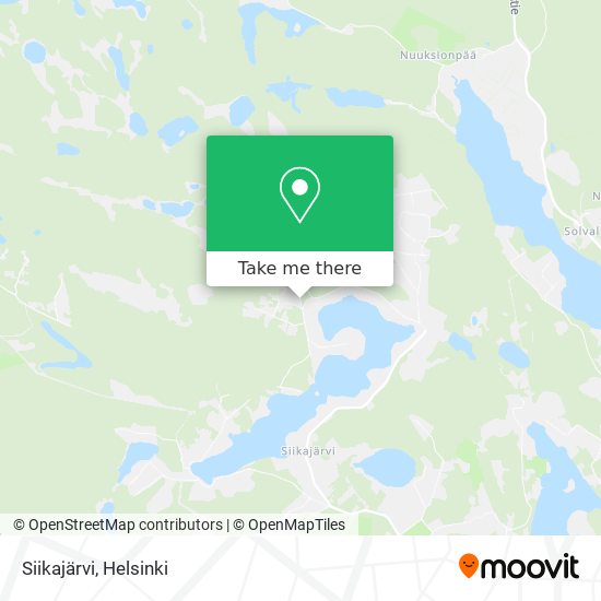 Siikajärvi map