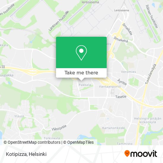 Kotipizza map