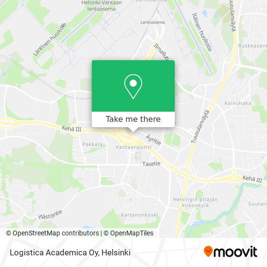 Logistica Academica Oy map