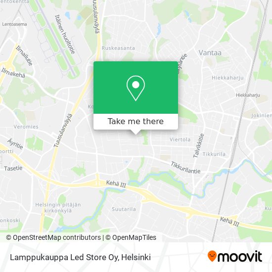 Lamppukauppa Led Store Oy map