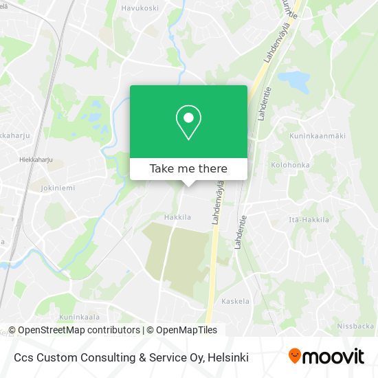 Ccs Custom Consulting & Service Oy map