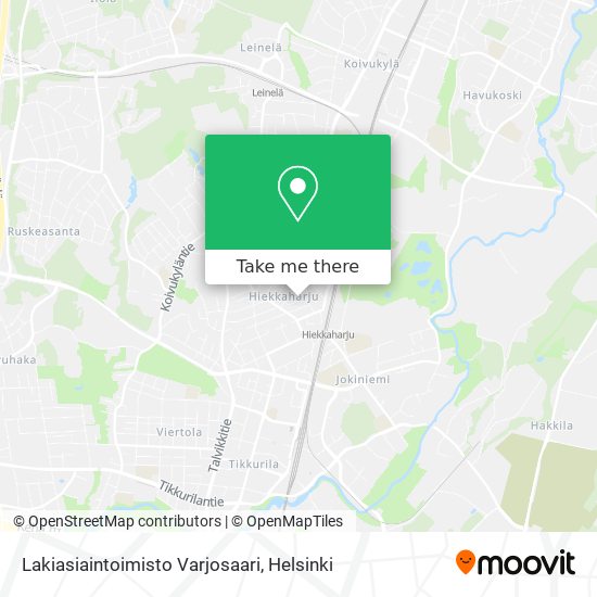 Lakiasiaintoimisto Varjosaari map