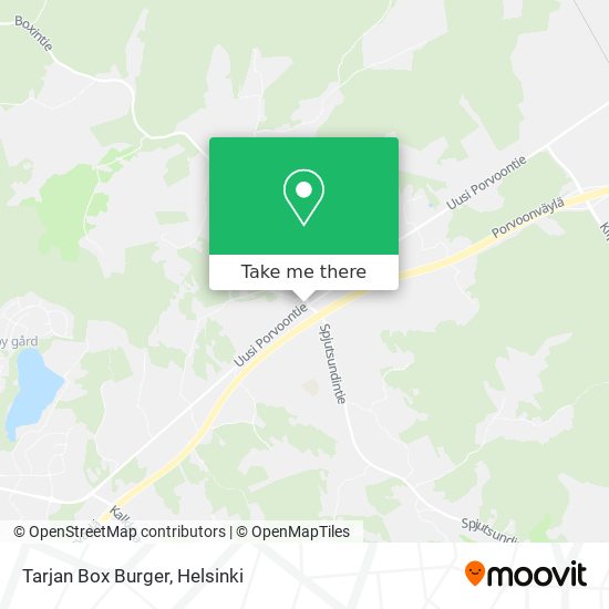 Tarjan Box Burger map