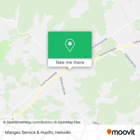 Manges Service & Huolto map
